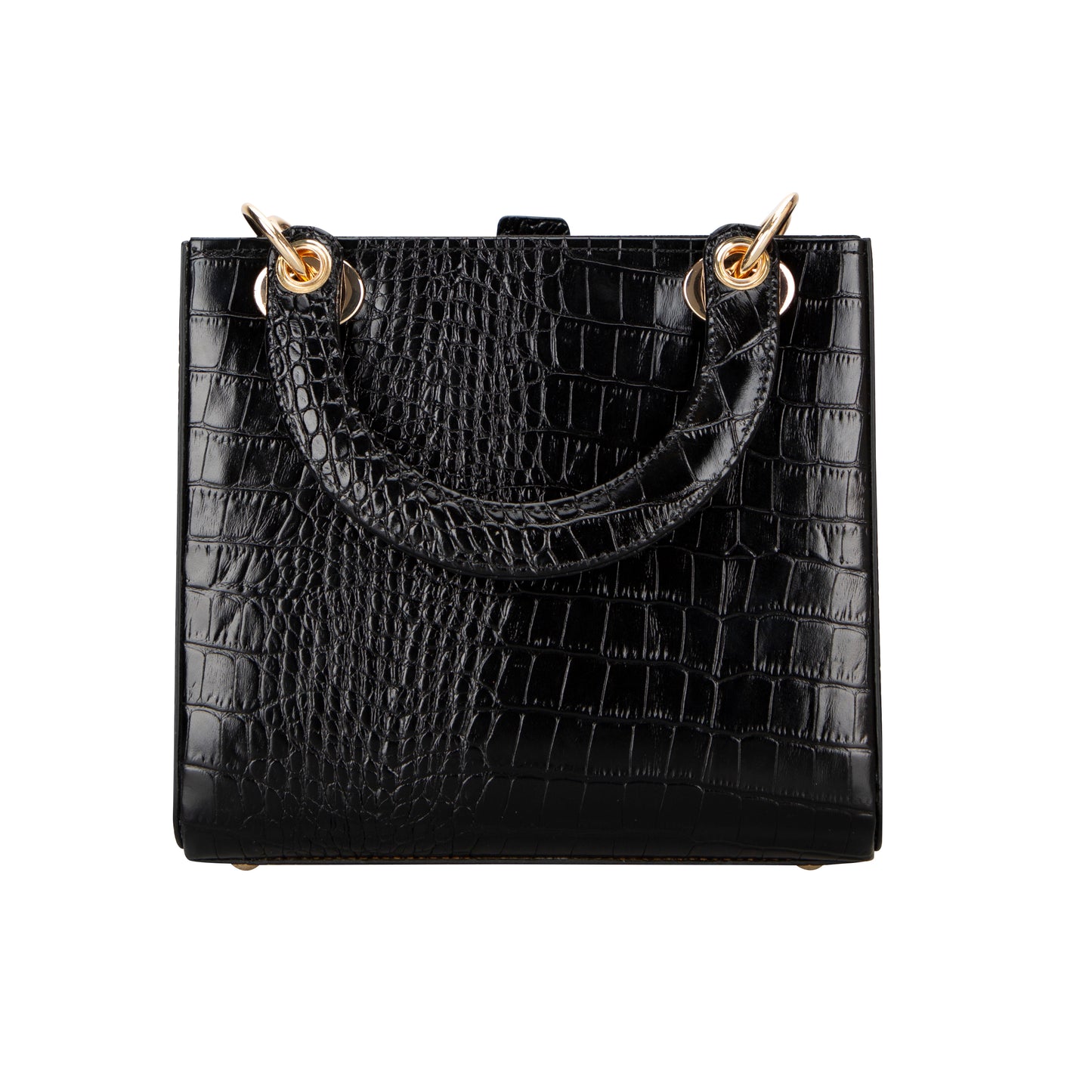 Mila Medium Lady | Black Snake Pattern