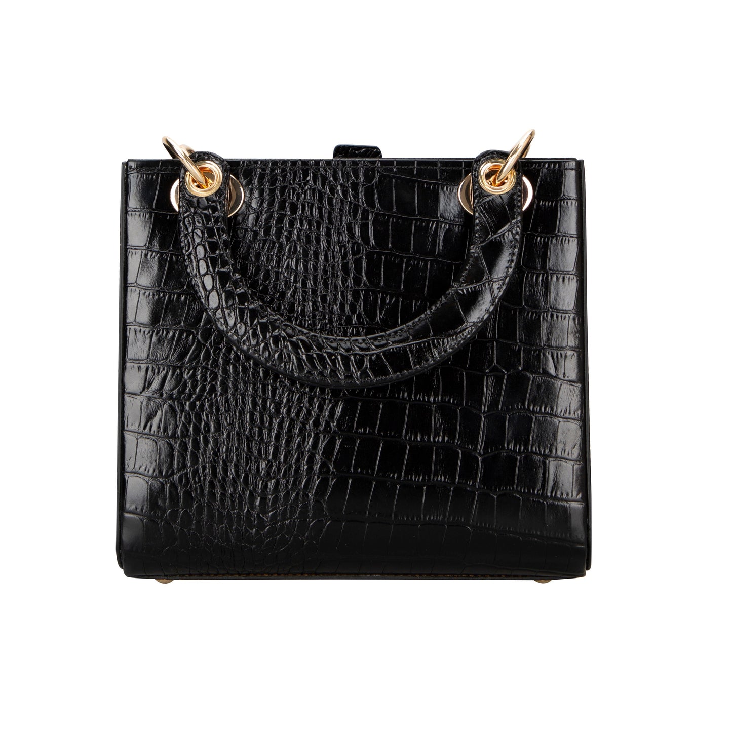 Mila Lady Top Handle | Cobalt Blue Ostrich