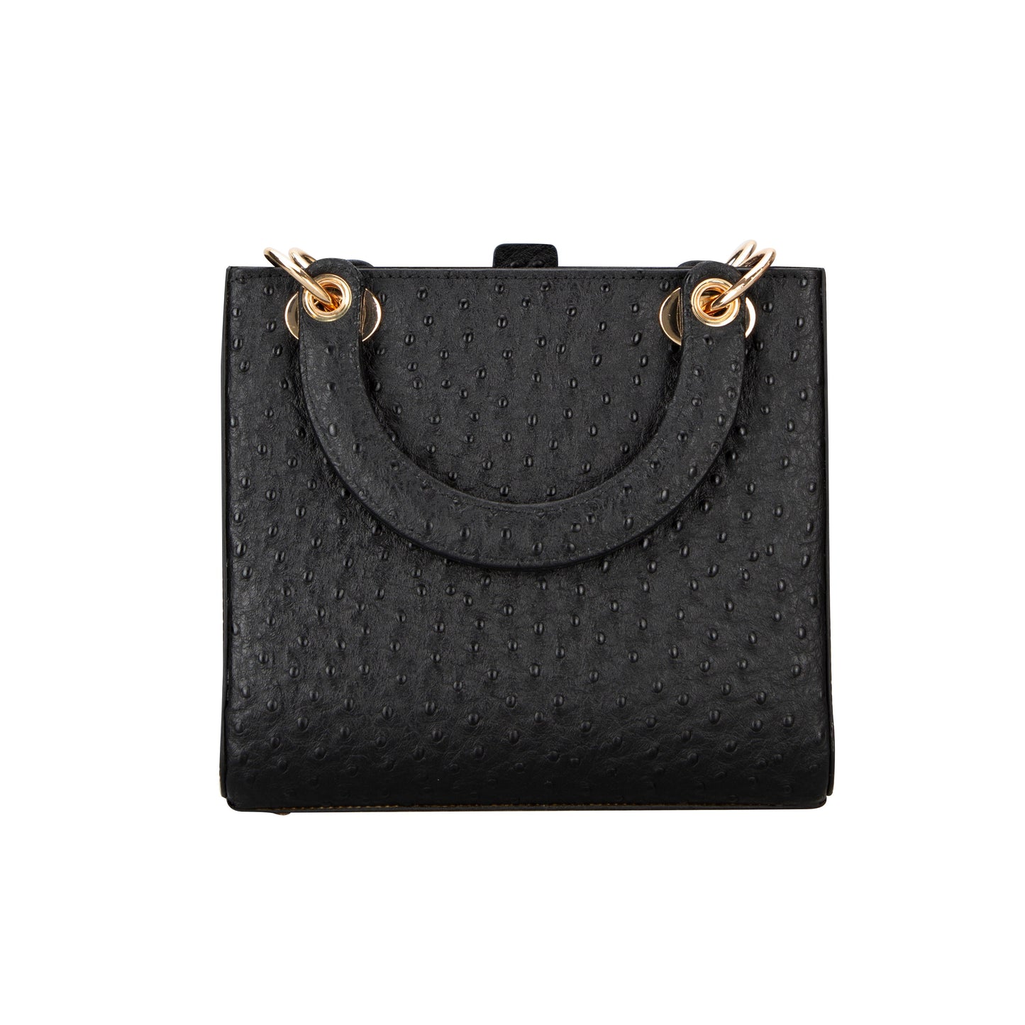 Mila Lady Top Handle | Gold Croc