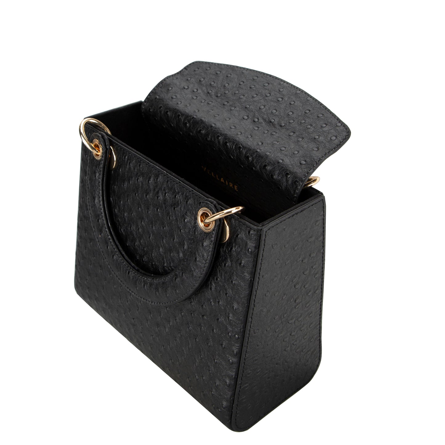 Mila Lady Top Handle | Black Snake Pattern