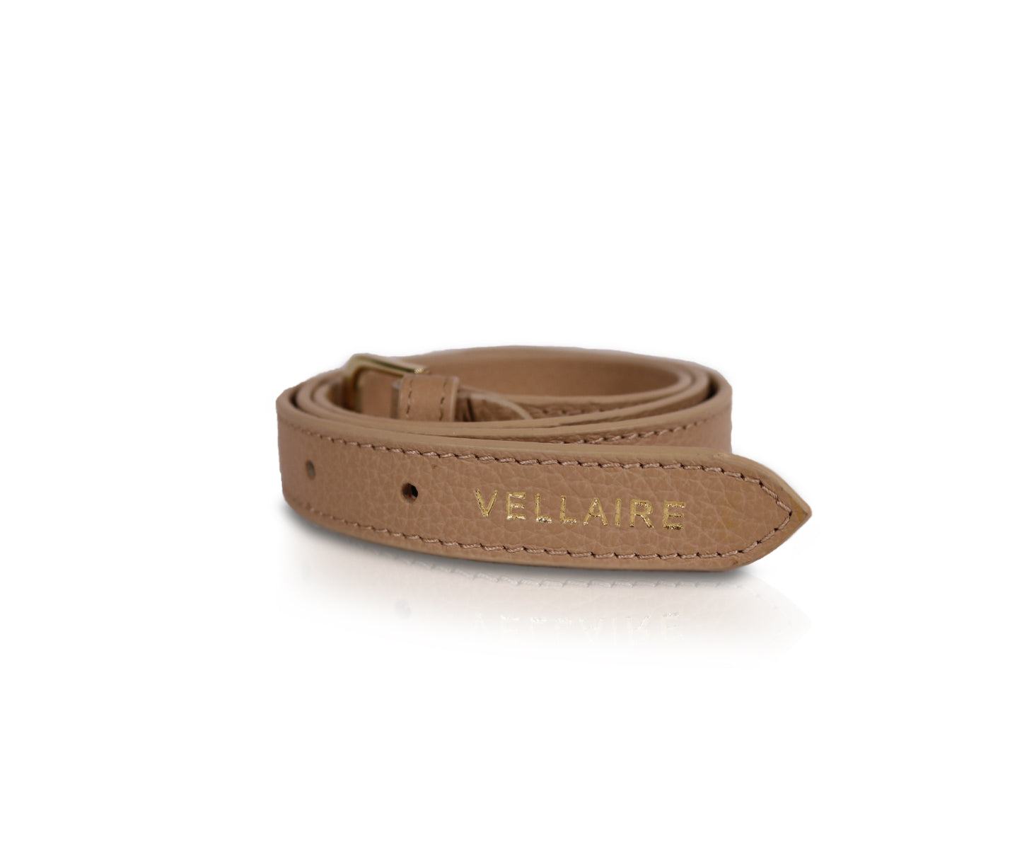 Leather Women Belt - Coffee