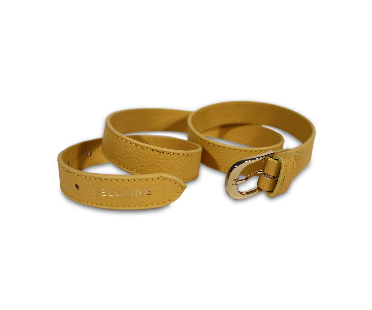 Leather Women Belt - Coffee