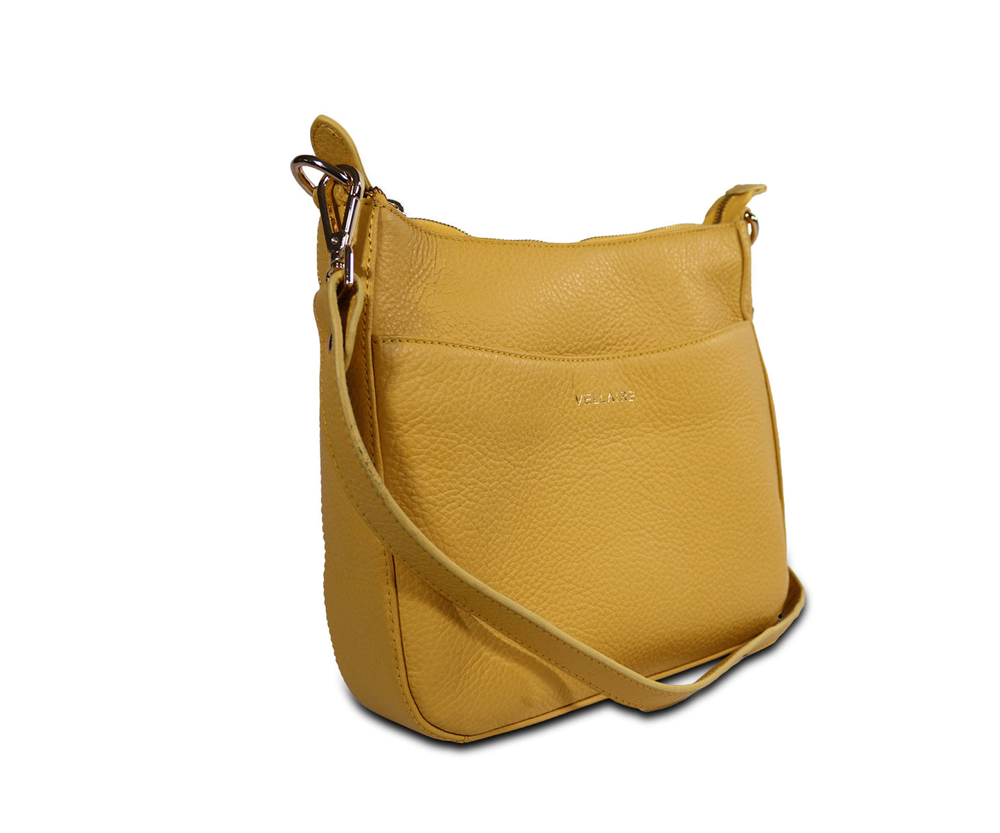 Leather Chaise Bag - Mustard