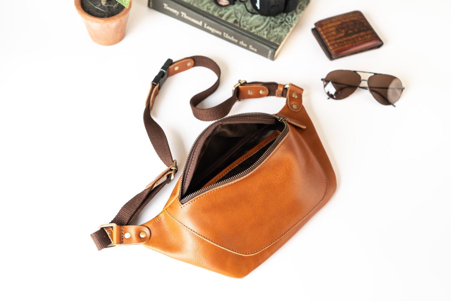 Leather Belt Bag | DB