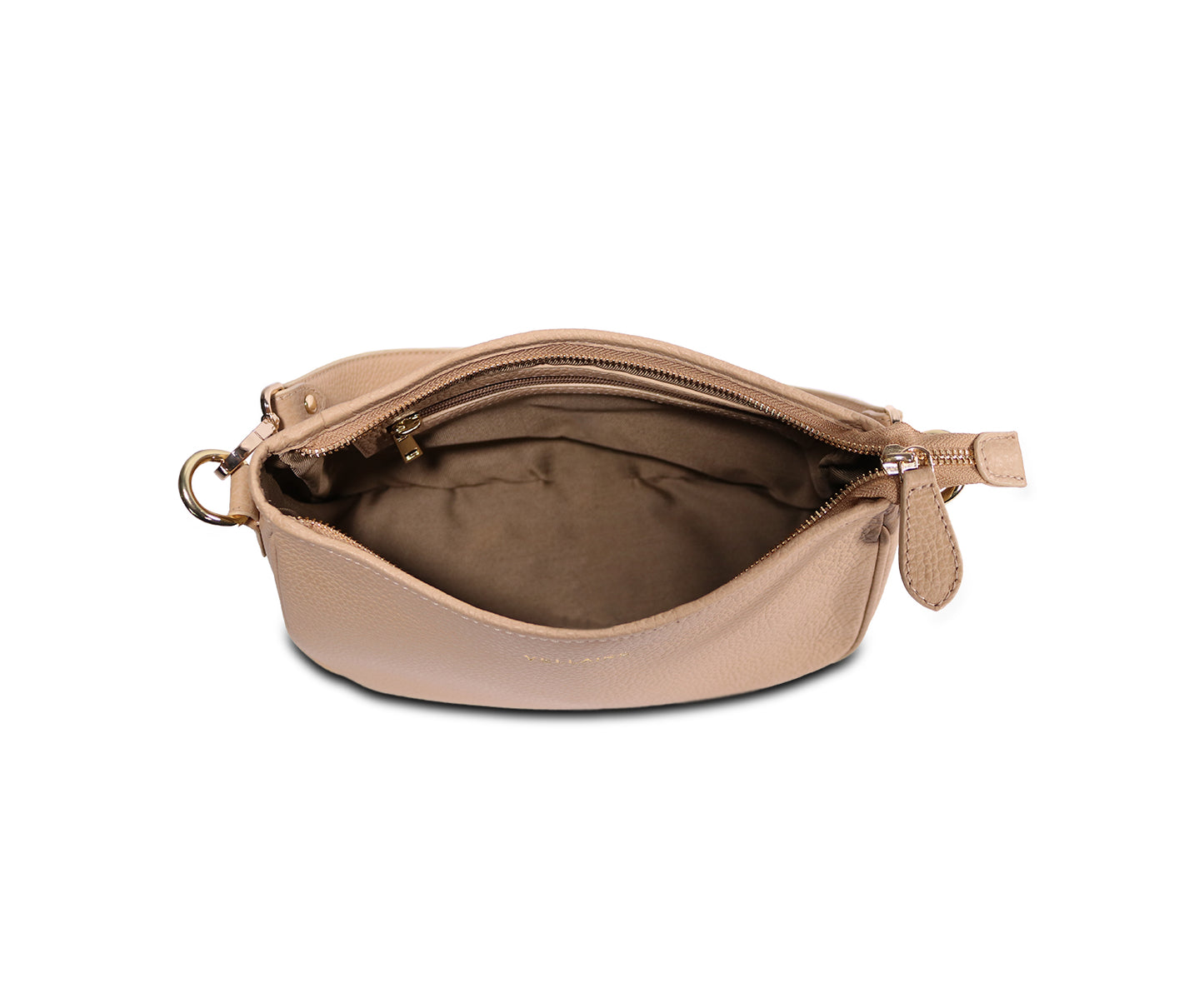 Leather Shoulder Bag - Coffee