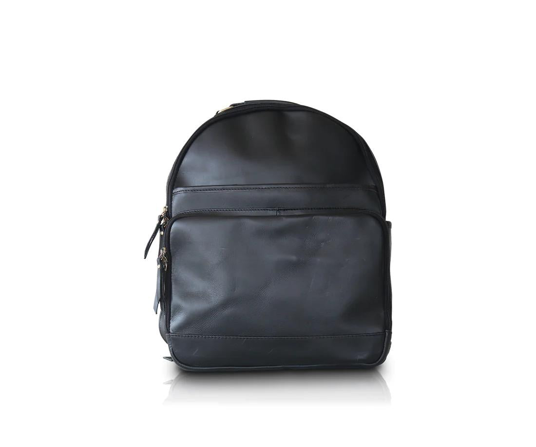 Leather Backpack w/ Laptop Compartment | DB
