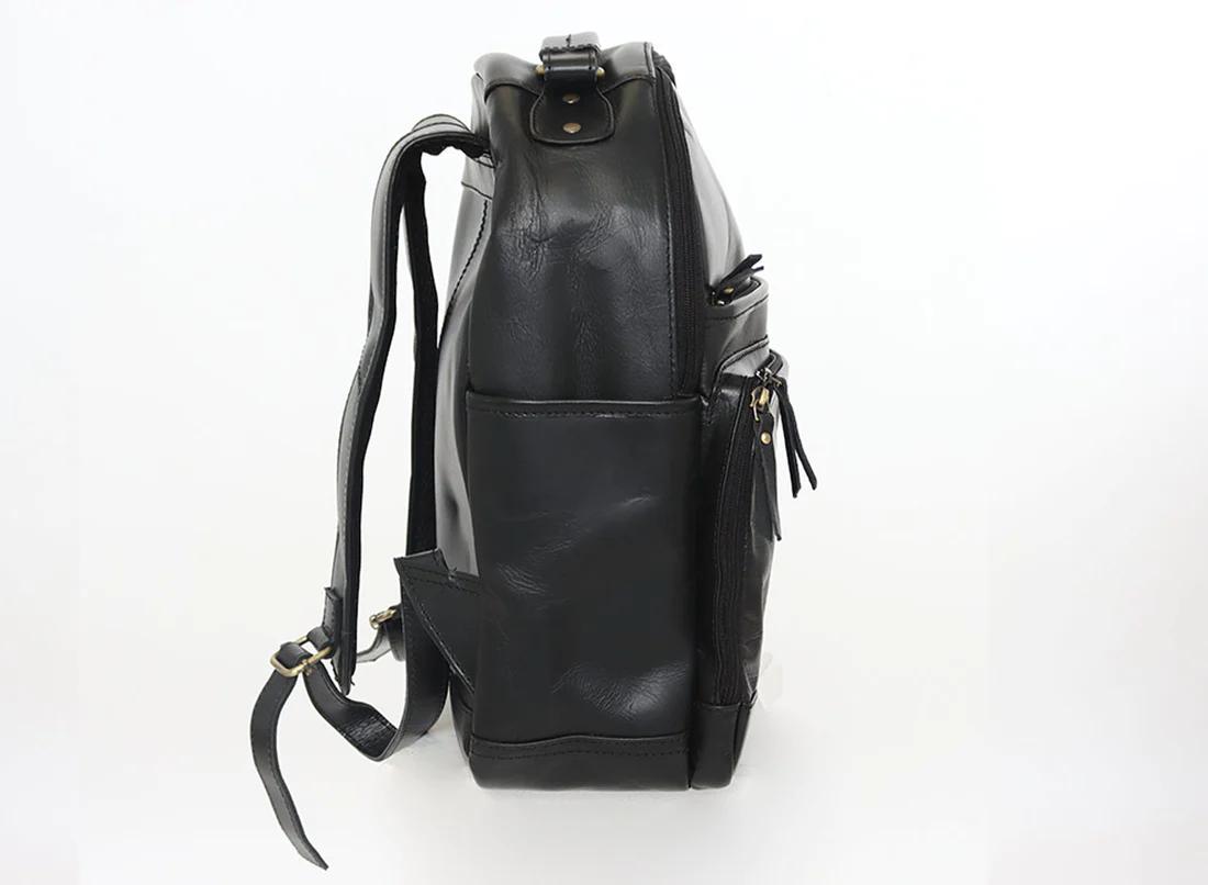 Leather Backpack w/ Laptop Compartment | DB