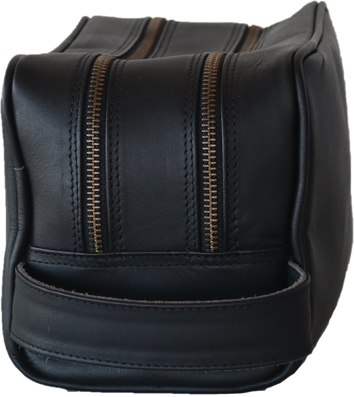 Leather Double Section Toiletry Bag | DB