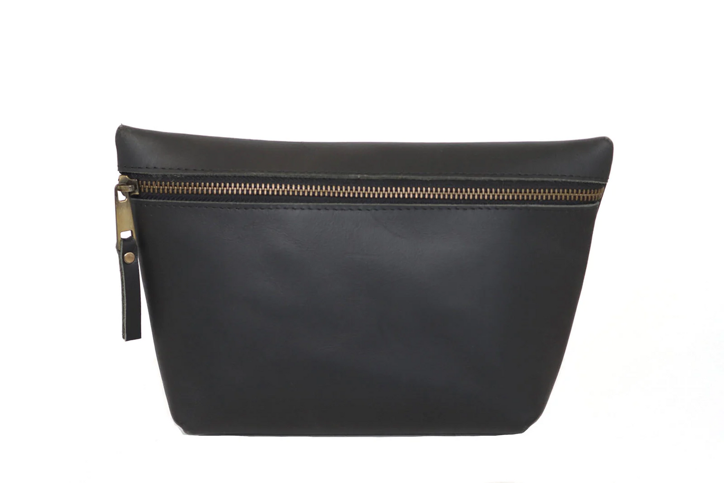 Leather Square Makeup Bag | AB