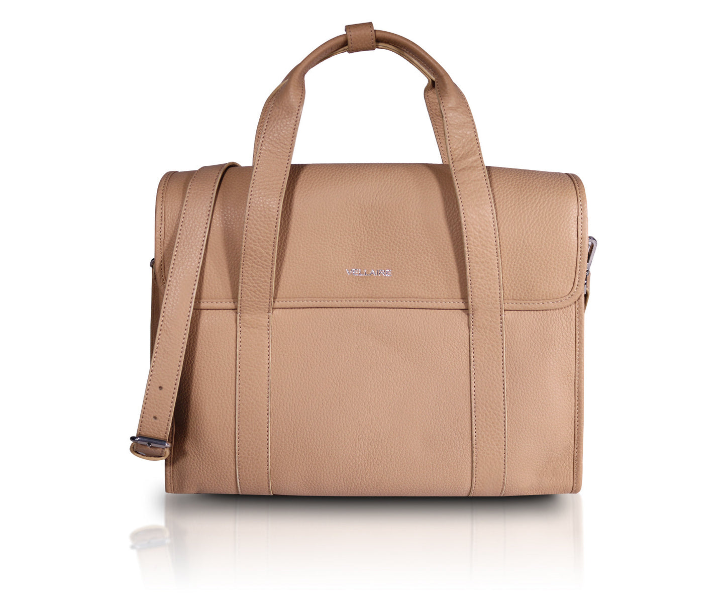 Timeless Leather Briefcase | Coffee
