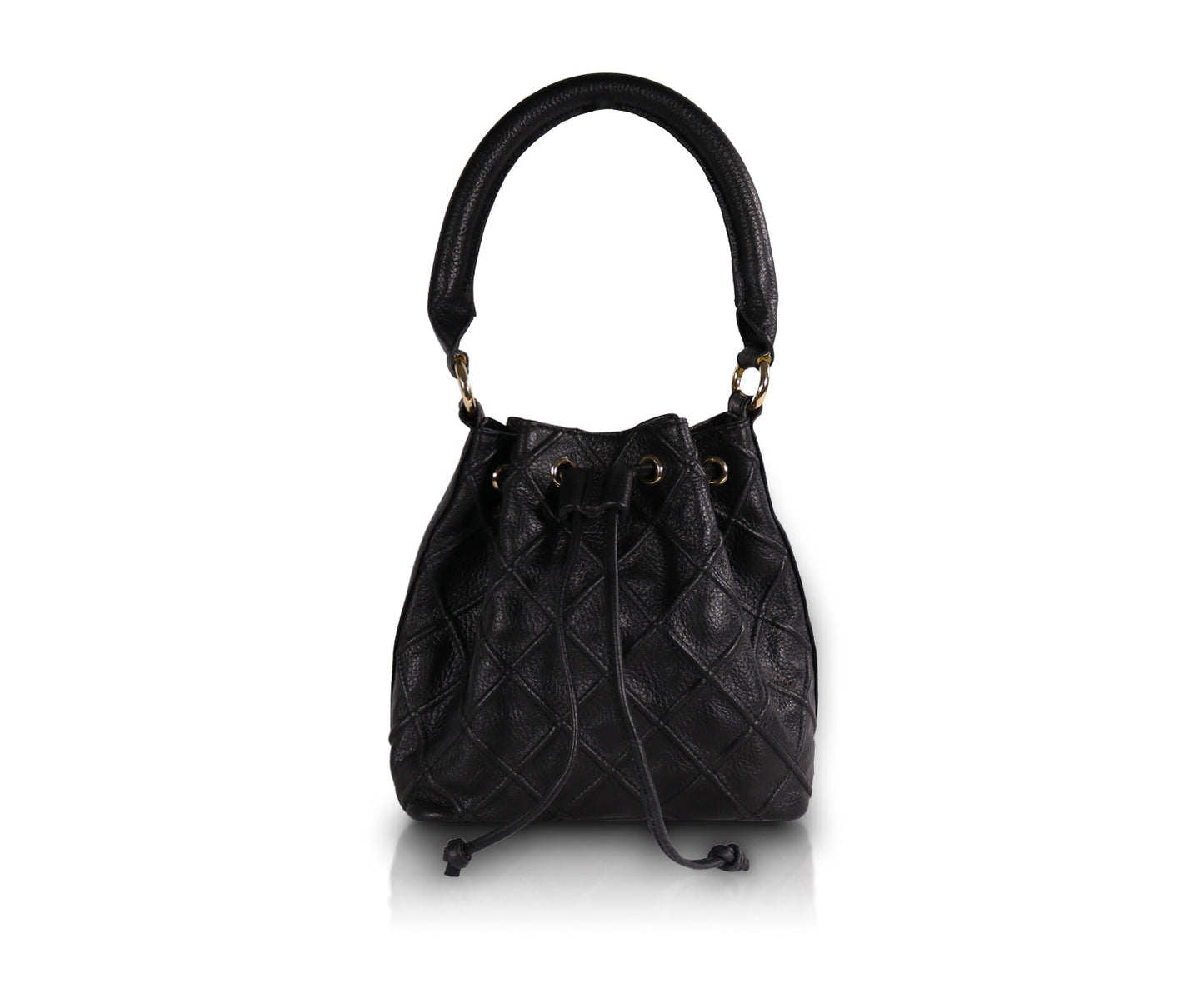 Shoulder Bucket Bag | Black