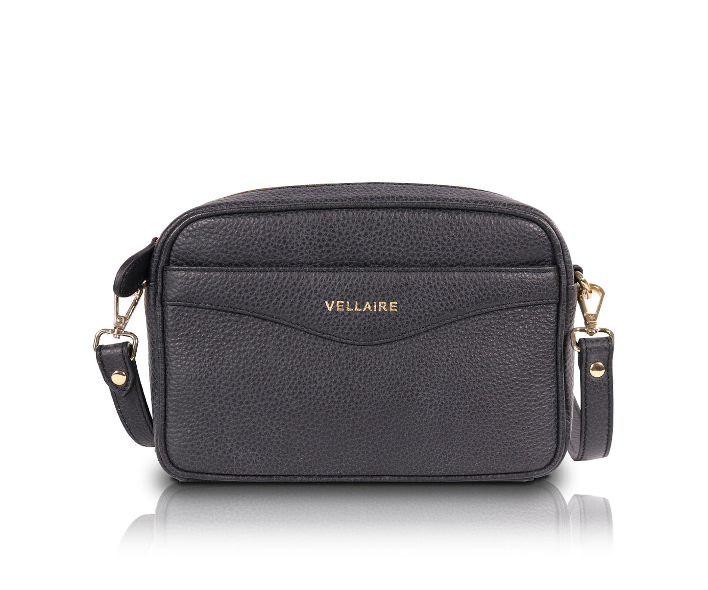 Leather Camera Bag - White