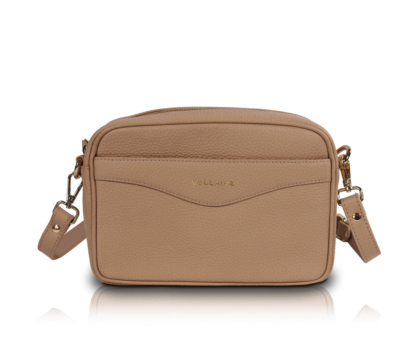 Leather Camera Bag - Coffee