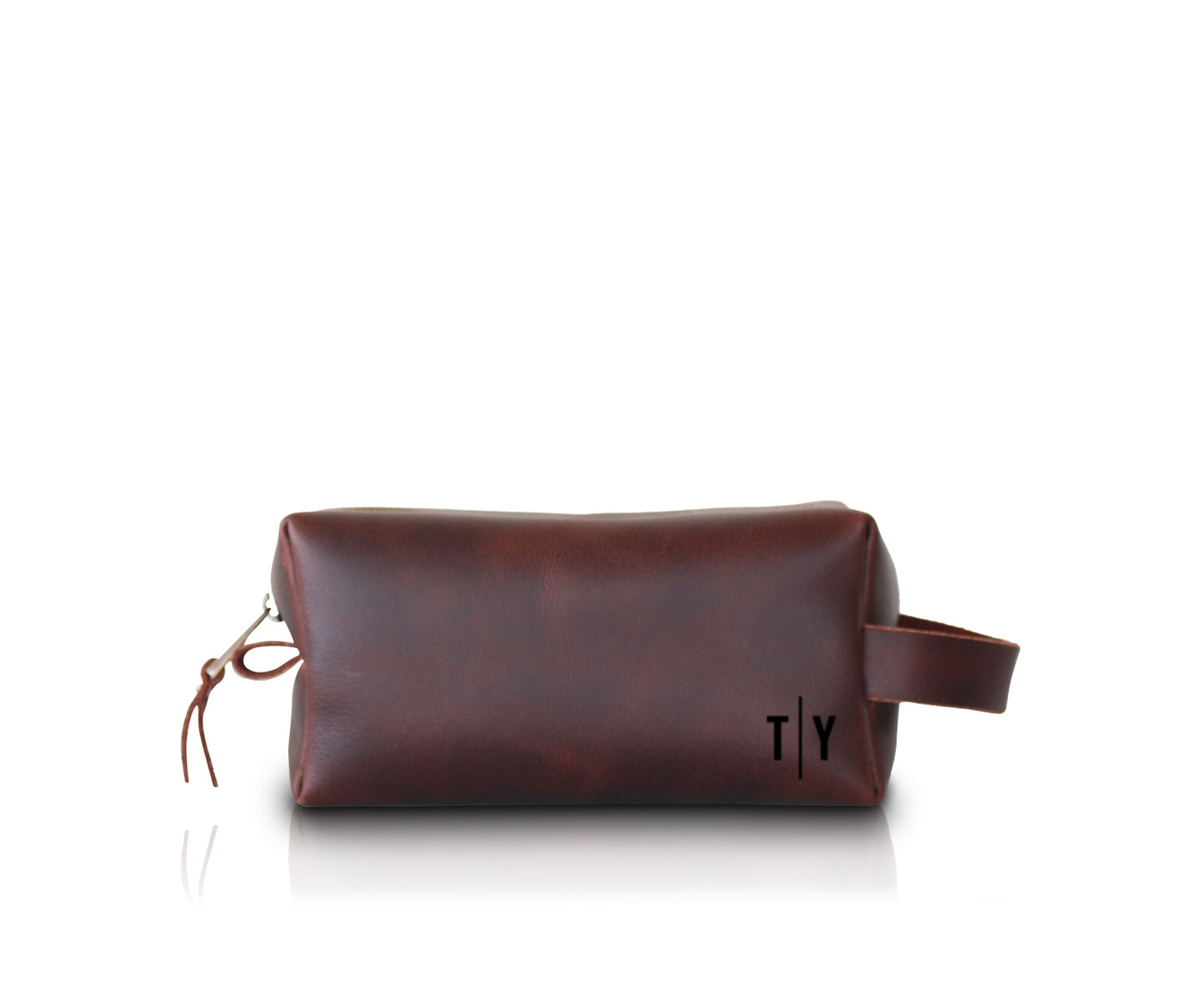 Mens Leather Toiletry Bag | DB