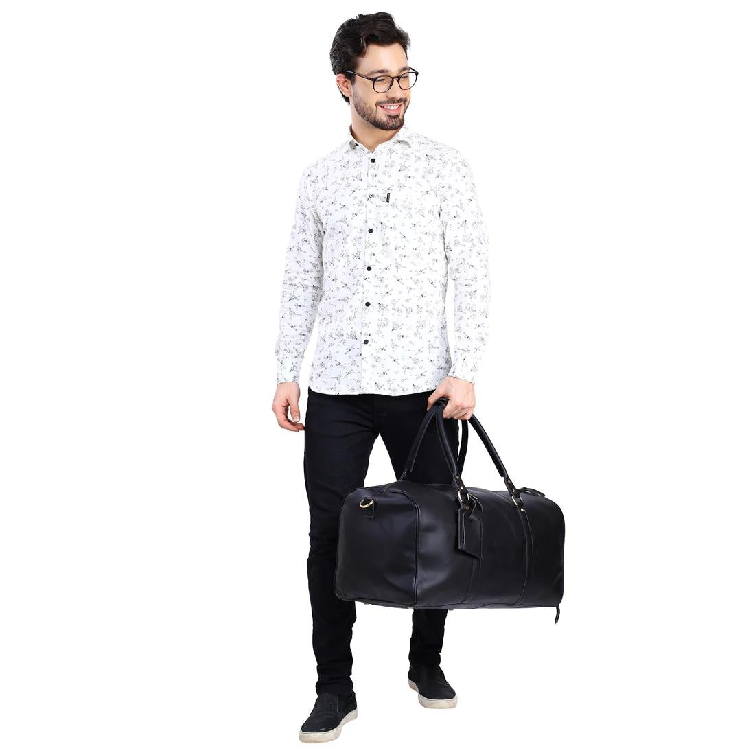 Leather Duffle Bag X-Large | DB