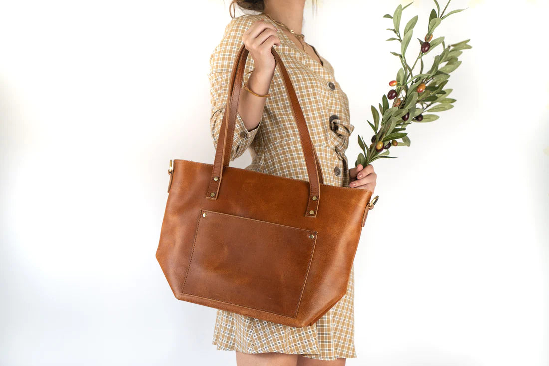 Leather Tote Bag | DB