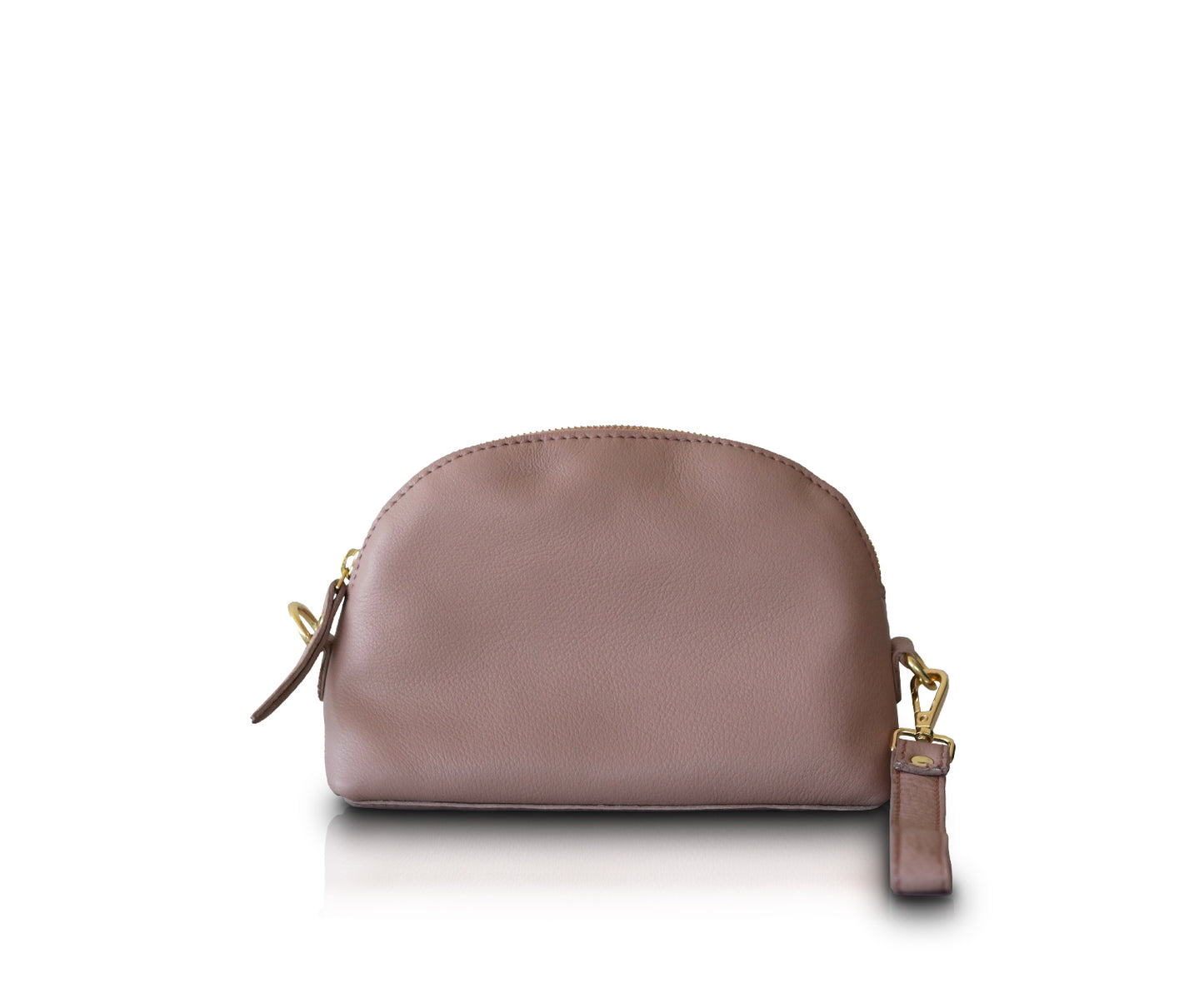 Leather NDM Makeup Bags | Baby Blue
