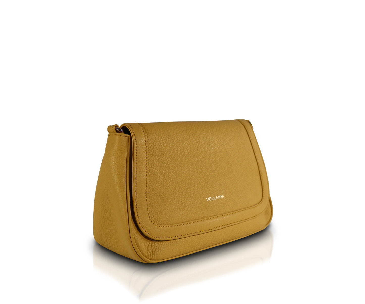Leather Chic Shoulder Bag | Coffee