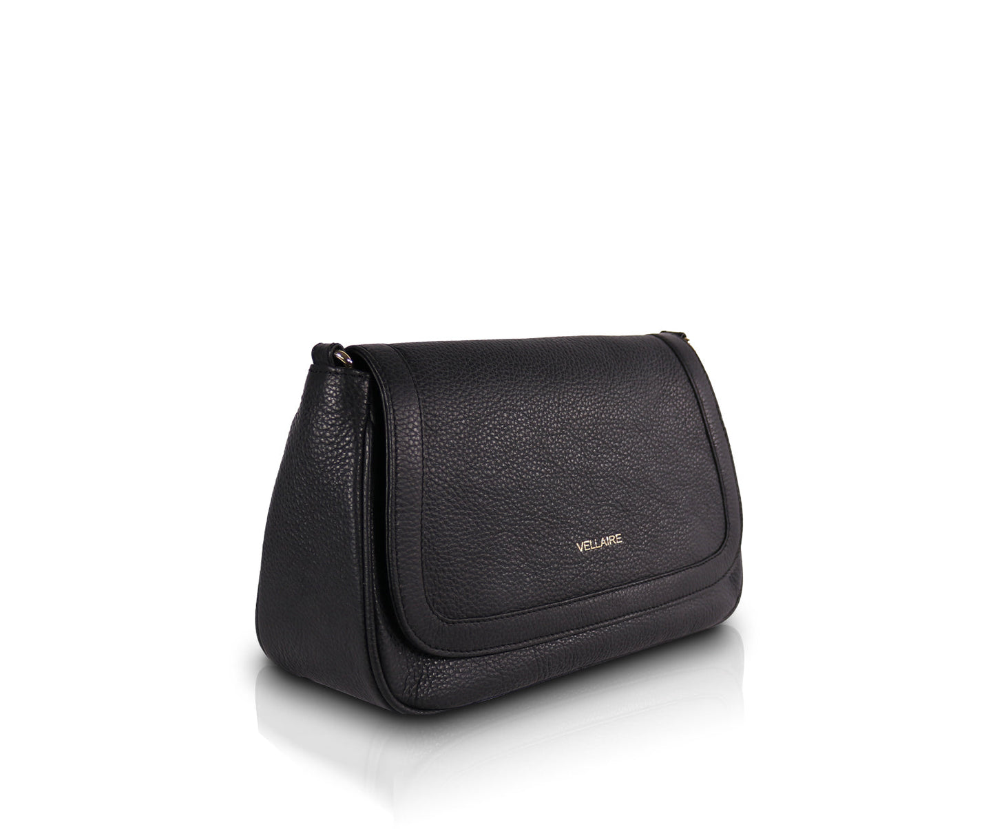 Leather Chic Shoulder Bag | Coffee