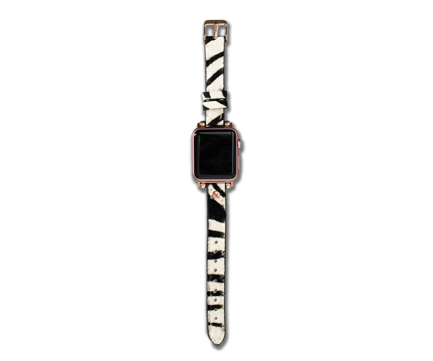 Beaded Leather Apple Watch Band