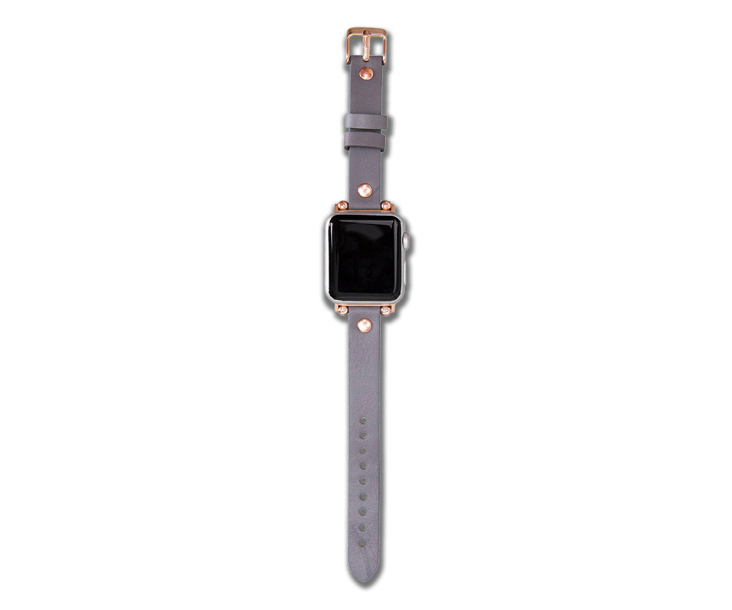 Beaded Leather Apple Watch Band