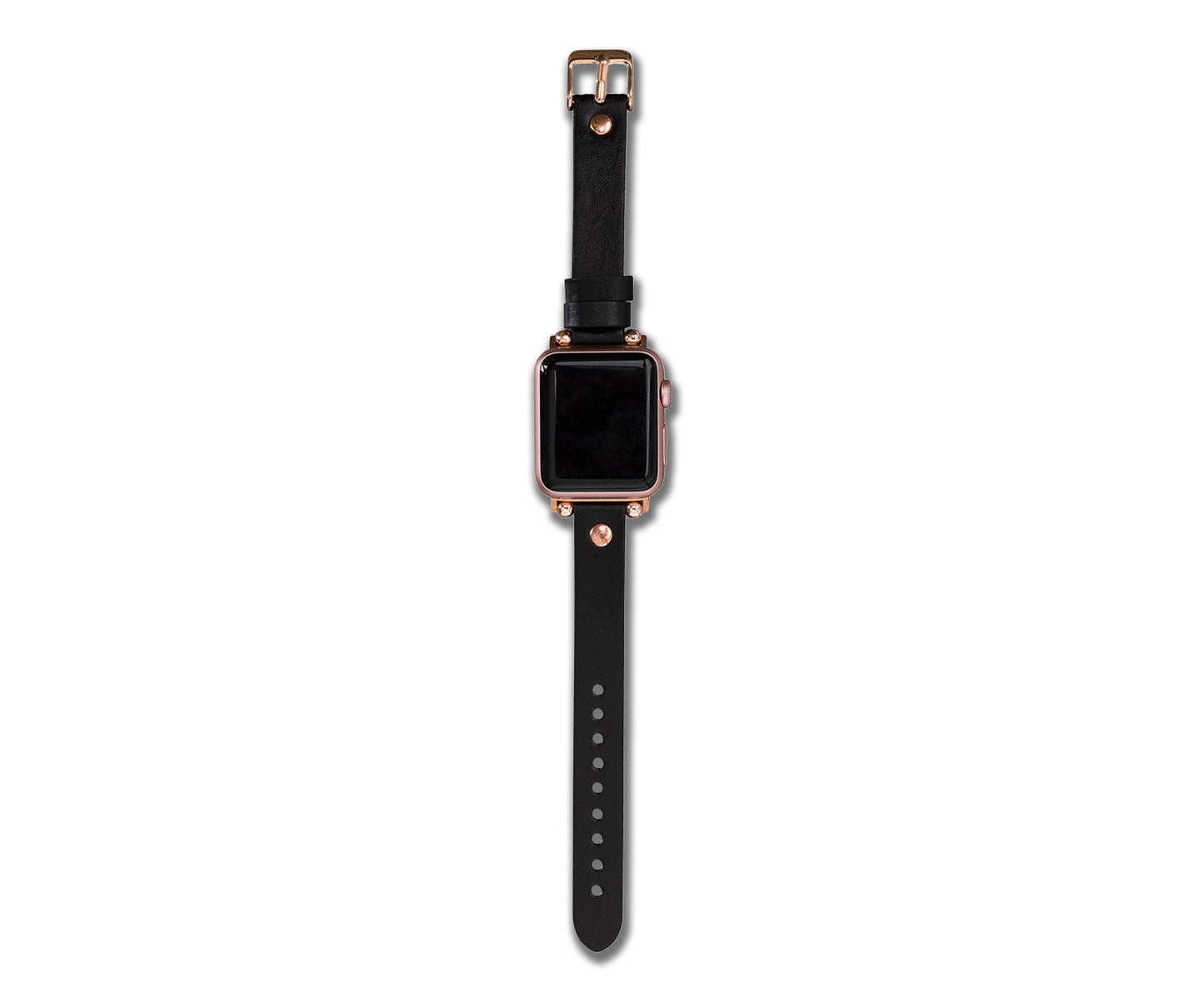 Beaded Leather Apple Watch Band
