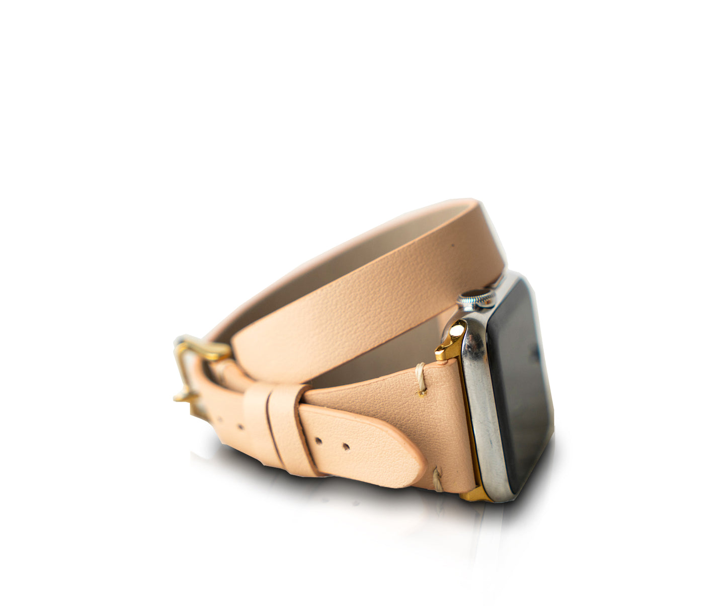 Double Tour Leather Apple Watch Band
