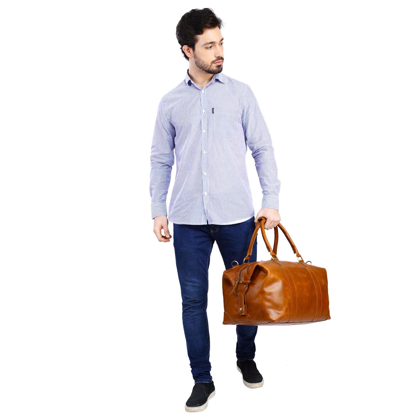 Custom Side Punch Groomsmen Duffle Bag