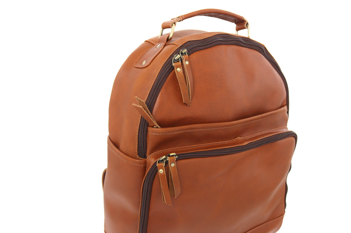 Leather Backpack w/ Laptop Compartment | LB