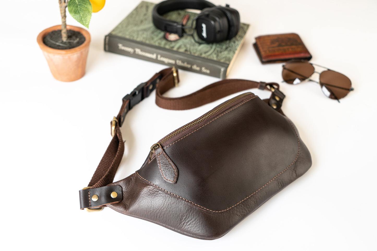 Leather Belt Bag | DB