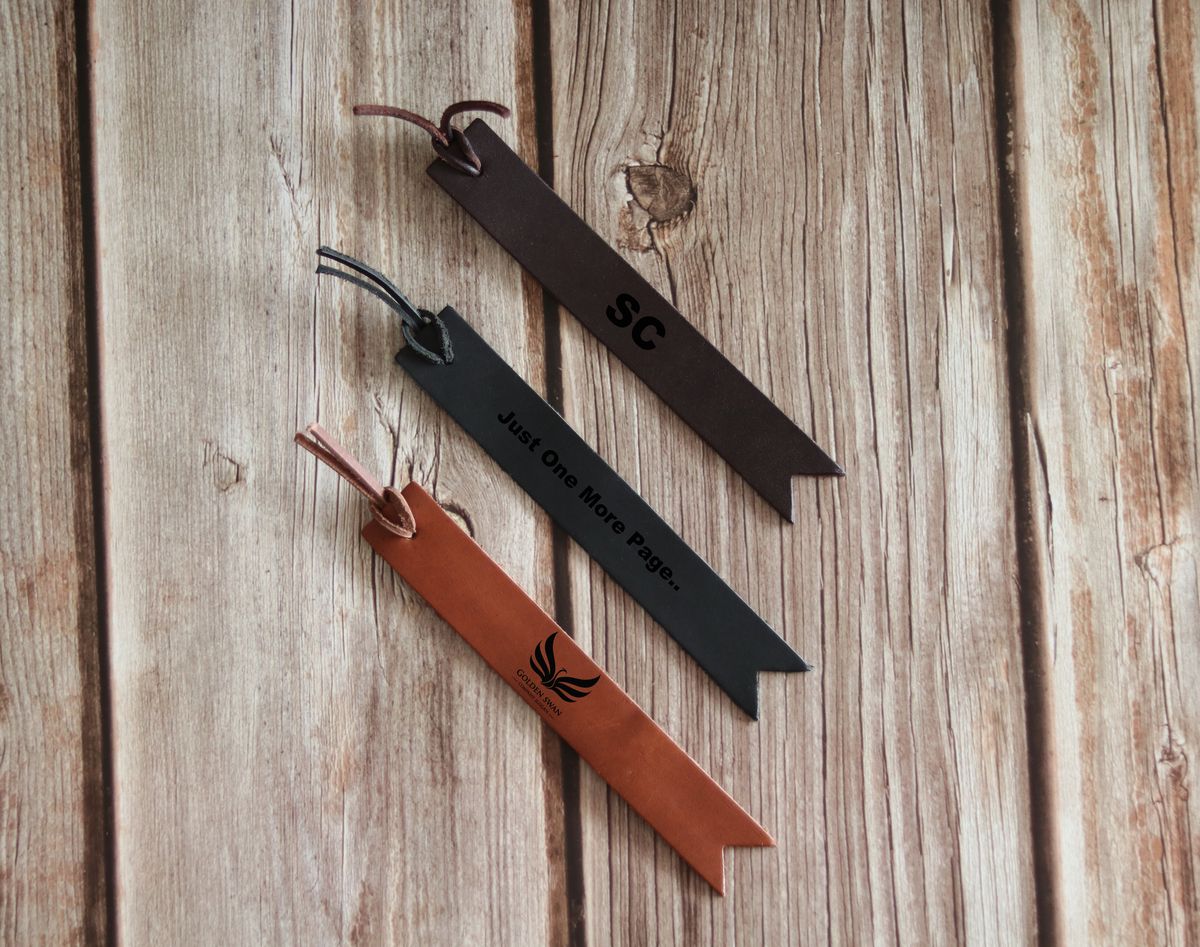 Leather Bookmark