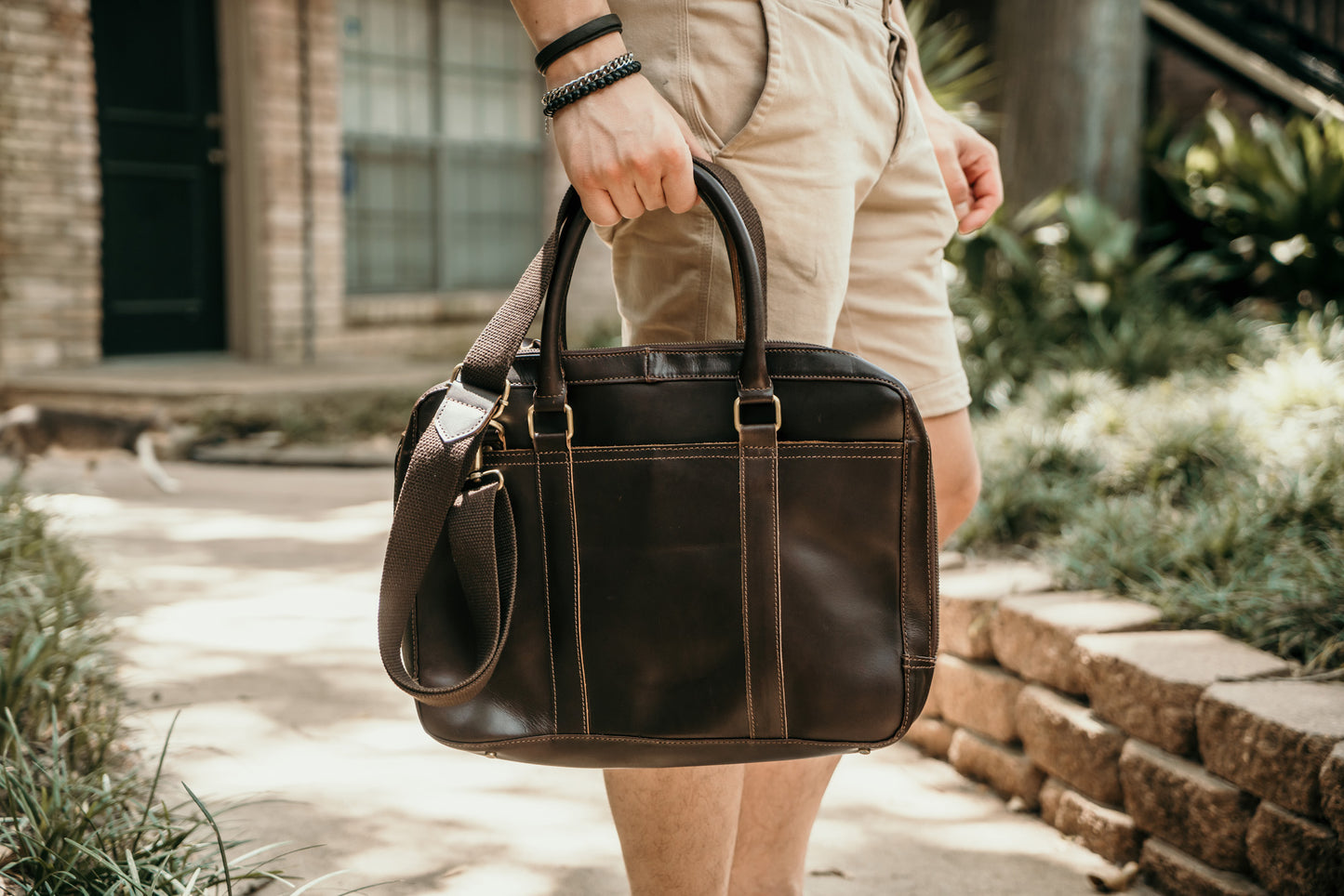 Leather Briefcase | DB
