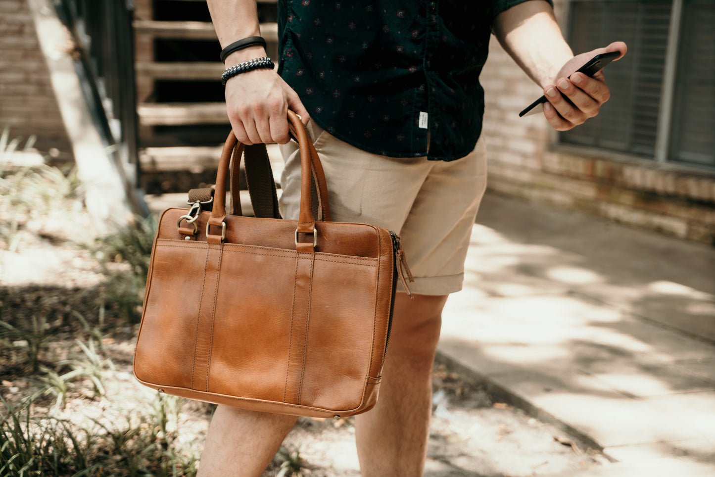 Leather Briefcase | LB