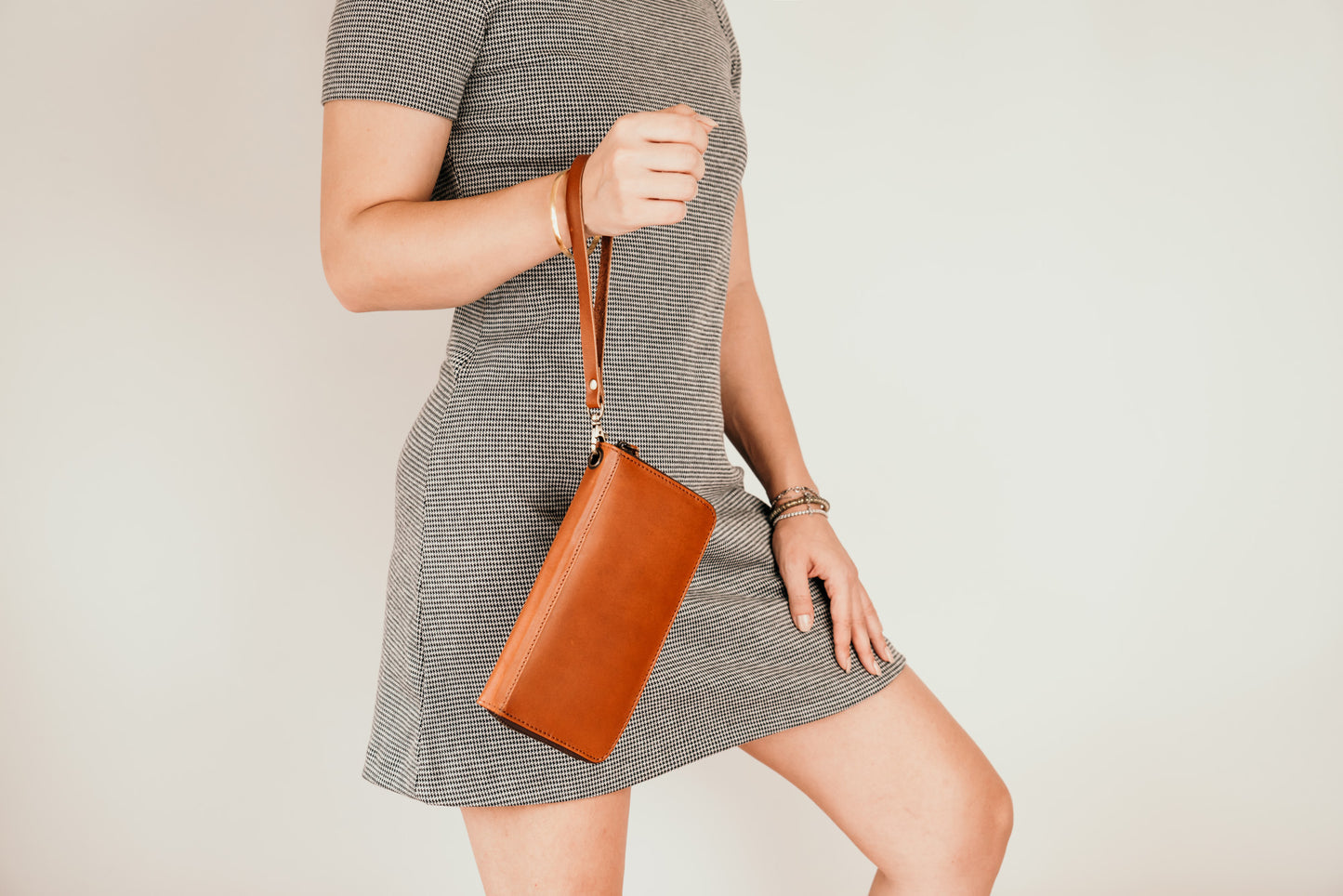 Leather Women Zipper Wallet | LB