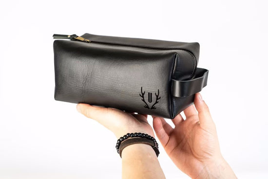 Mens Leather Toiletry Bag Mens Leather Toiletry Bag