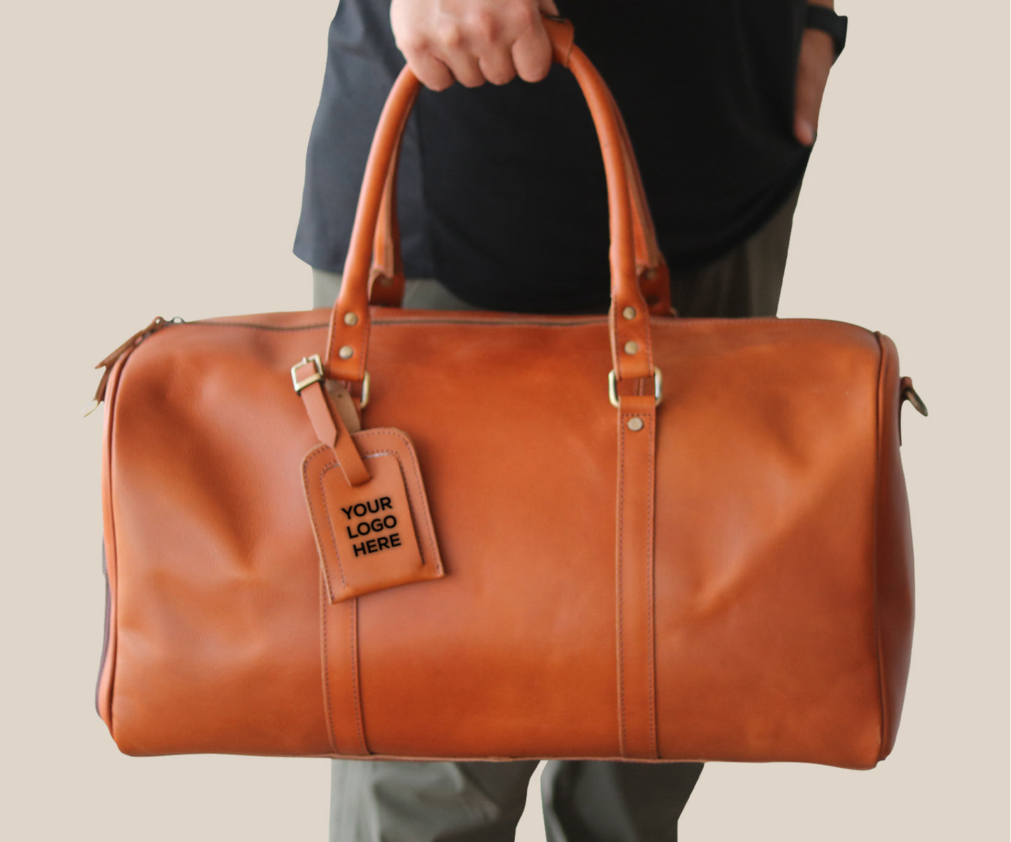 Leather Duffle Bag X-Large | LB