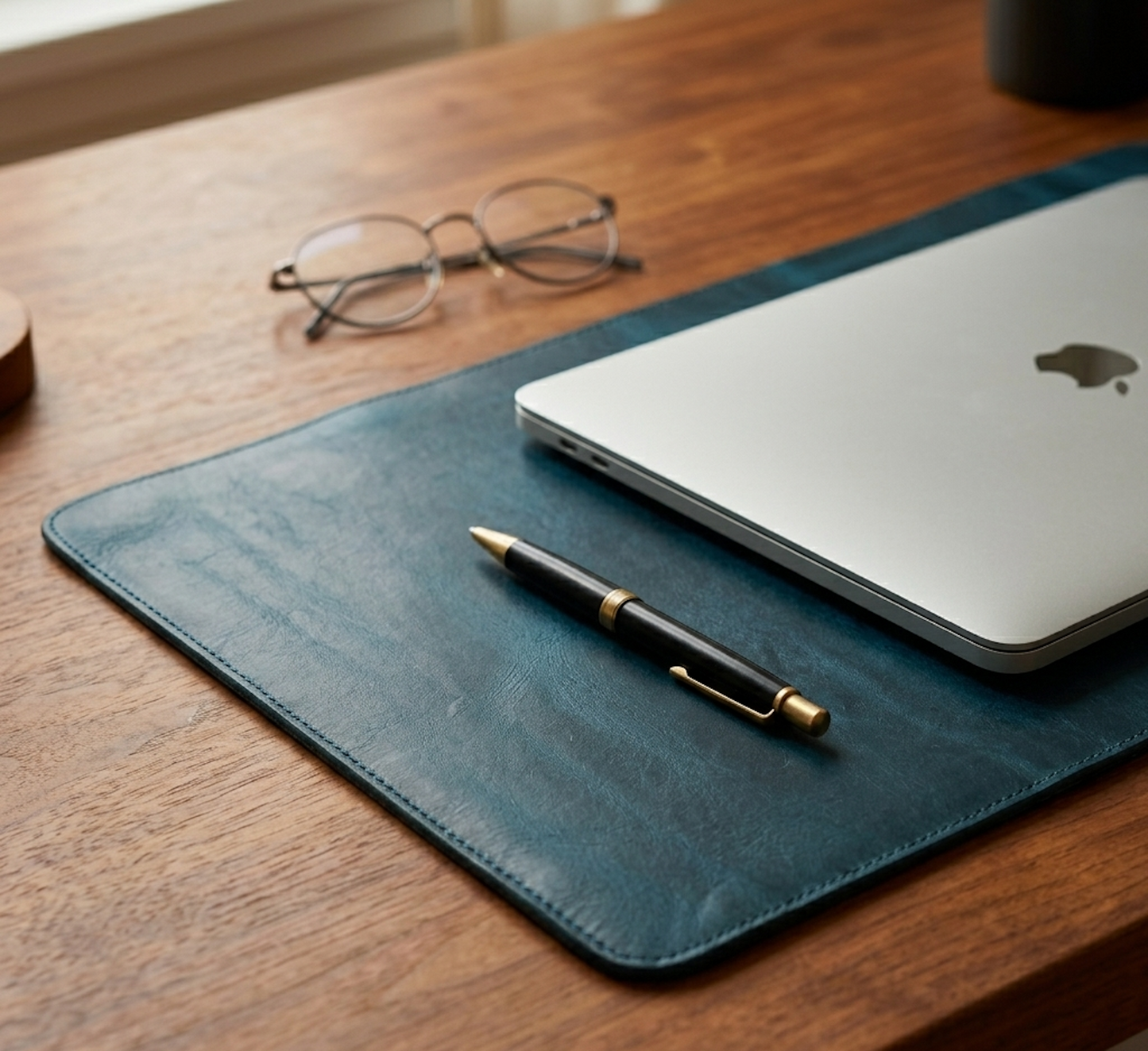 Full-Grain Leather Desk Mat