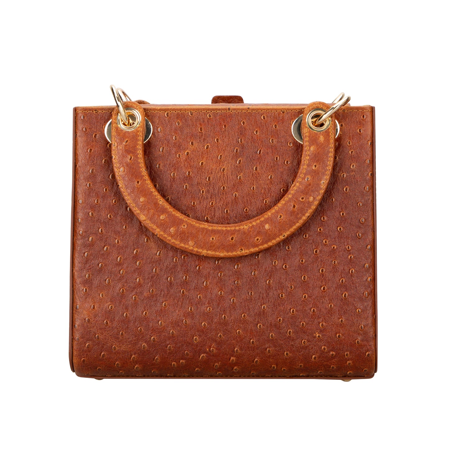 Mila Lady Tote  | Gold Croc