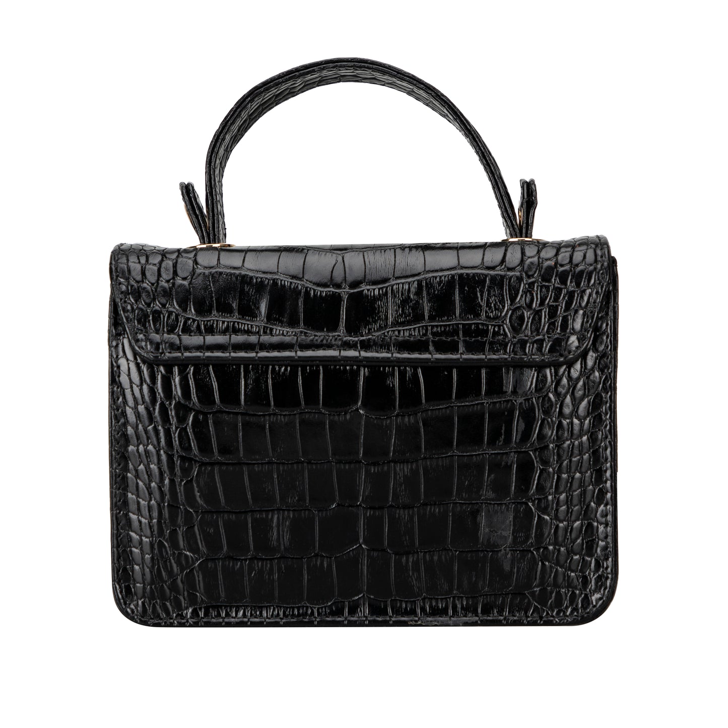 Load image into Gallery viewer, Emilia Women Bag - Black Croc
