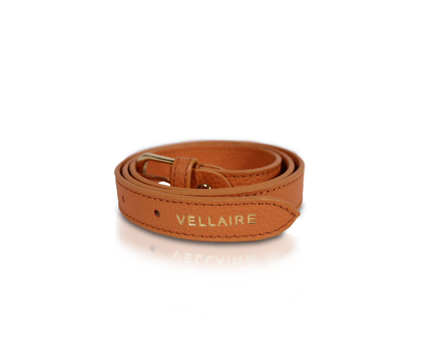 Leather Women Belt - Coffee