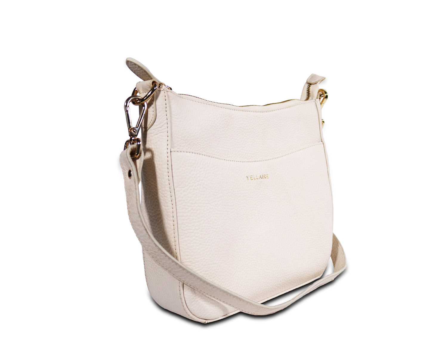 Leather Chaise Bag - White