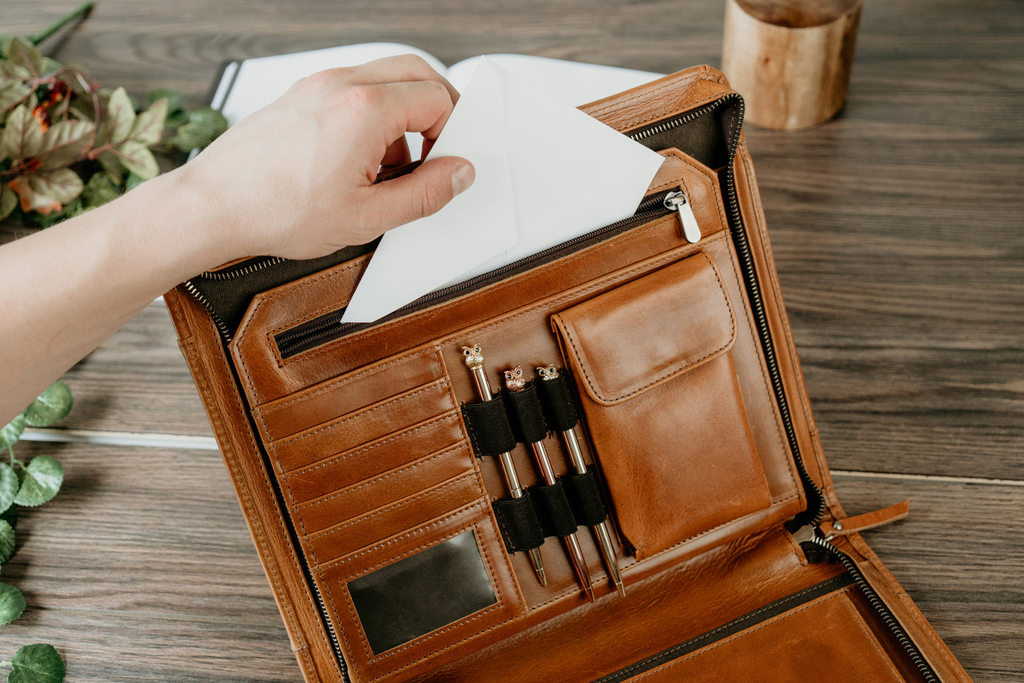 Leather Portfolio | DB