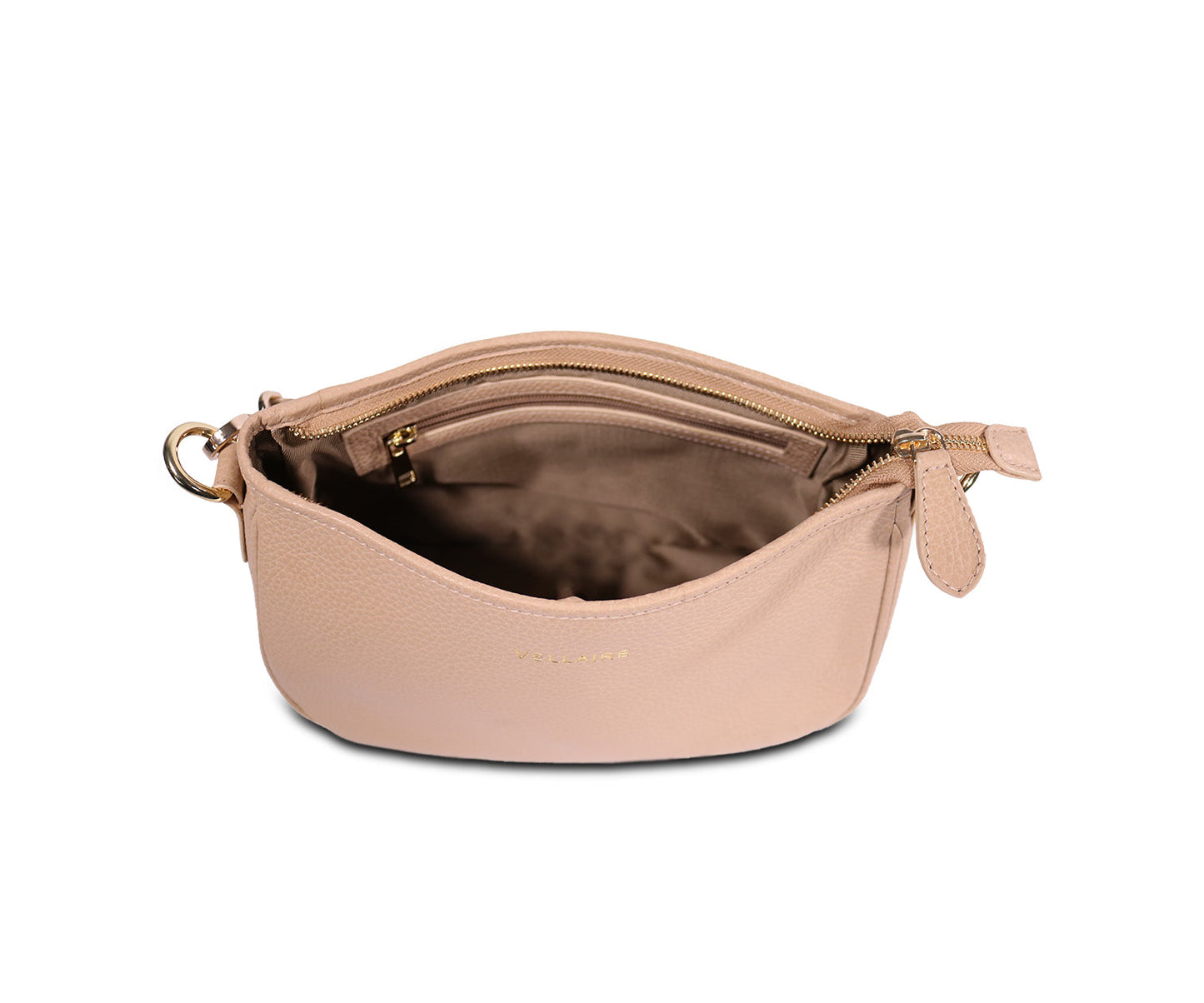 Load image into Gallery viewer, Leather Moon Bag - Coffee

