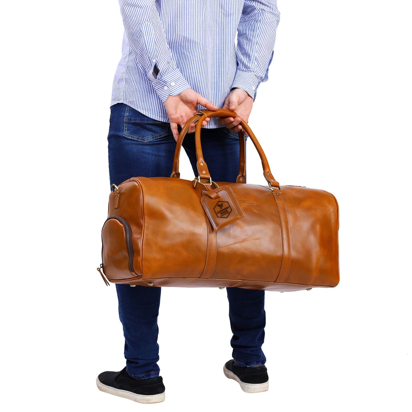 Leather Duffle Bag X-Large | LB