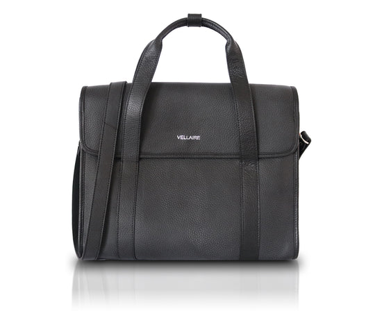 Timeless Leather Briefcase | Black|