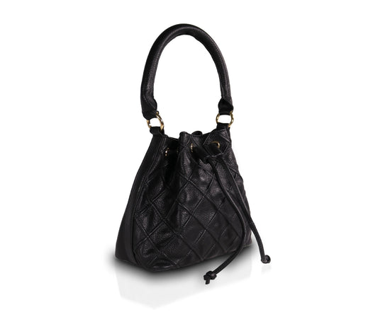 Shoulder Bucket Bag | Black