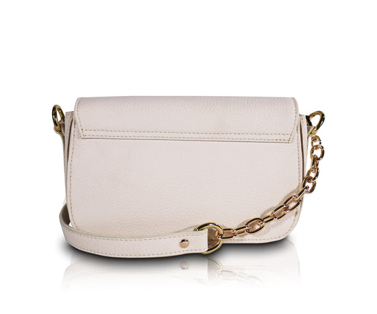 Load image into Gallery viewer, Leather Chain Crossbody - Coffee
