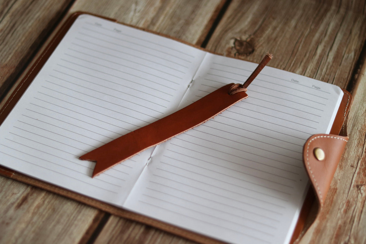 Leather Bookmark