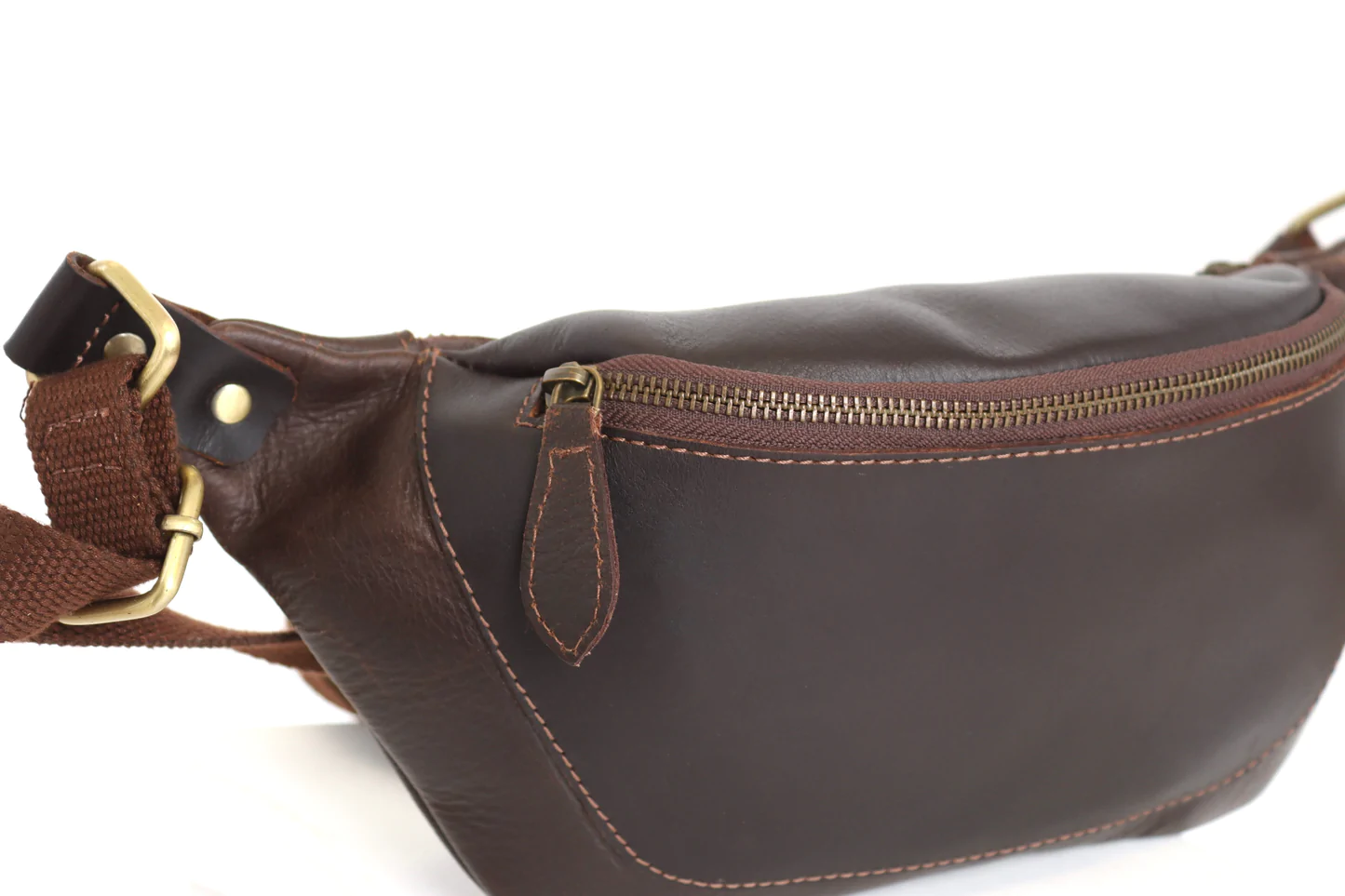 Load image into Gallery viewer, Leather Belt Bag | Light Brown

