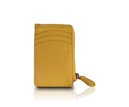 Load image into Gallery viewer, ChicCard Leather Holder | Mustard
